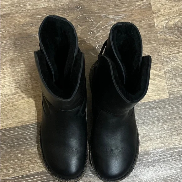 Birkenstock Black Leather Boots - Picture 15 of 16